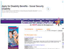 Tablet Screenshot of birminghamrecruiter.com
